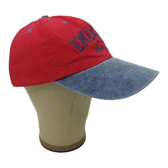 Vtg Distinctive Headwear Emerald Coast Strapack Cap Destin Florida Embroidery - Picture 5 of 11